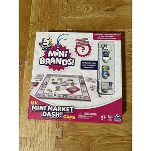 NEW Jeu Spin Master Games Mini Brands Mini Market Dash Board Game Fun